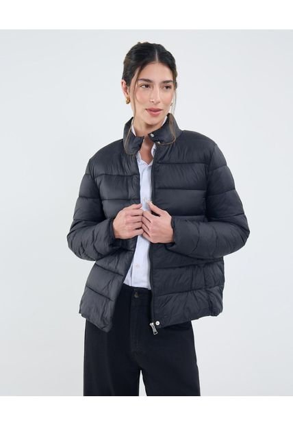 Chaqueta Para Mujer Acolchada Color Negro Marca Patprimo #30080556