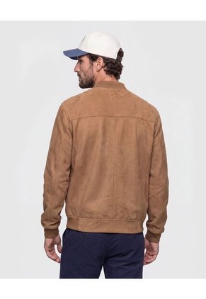 Chaqueta Tipo Bomber Para Hombre Café Patprimo