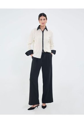 Camisa Para Mujer Manga Larga Color Blanco Marca Patprimo #30010684