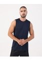 Camiseta Deportiva Unicolor  Para Hombre Azul Patprimo de Patprimo