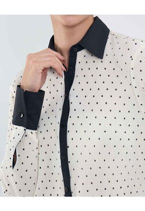 Camisa Para Mujer Manga Larga Color Blanco Marca Patprimo #30010684