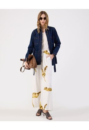 Pantalón  Para Mujer Jogger Color Blanco Marca Patprimo #30072107