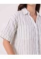 Camisa Para Mujer Manga Corta Color Blanco Marca Patprimo #30010760 de Patprimo