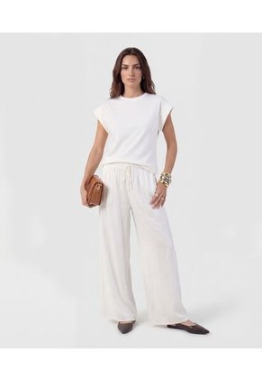 Pantalón  Para Mujer Moda Color Blanco Marca Patprimo #30077808