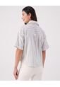 Camisa Para Mujer Manga Corta Color Blanco Marca Patprimo #30010760 de Patprimo