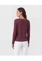 Saco  Para Mujer Cuello V Color Vino Marca Patprimo #30330676 de Patprimo