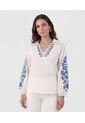 Blusa  Para Mujer Manga Larga Color Blanco Marca Patprimo #30128493 de Patprimo