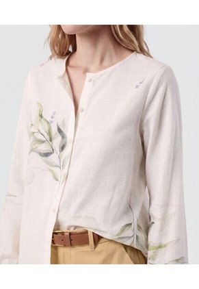 Blusa  Para Mujer Manga Larga Color Blanco Marca Patprimo #30128218