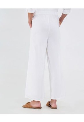 Pantalón Para Mujer Multiusos Plano Color Blanco Marca Patprimo #30072002