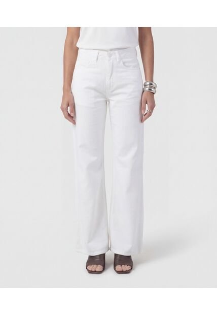 Jean  Para Mujer Wide-Leg Color Blanco Marca Patprimo #30160514