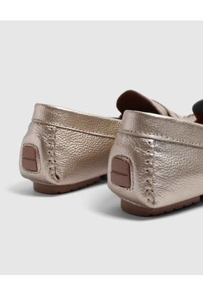 Mocasines  Para Mujer  Color Dorado Marca Patprimo #30680073