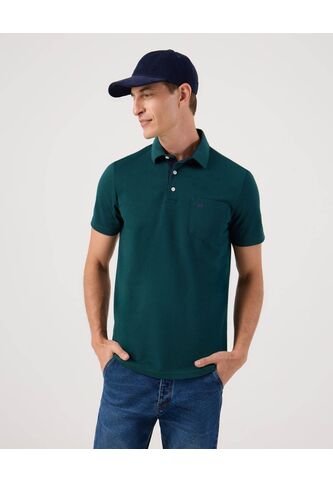 Polo  Para Hombre Cuello Maquina Con Bolsillo Color Azul Marca Patprimo #44112427 Patprimo
