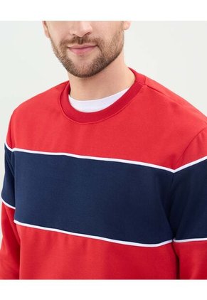 Buzo Para Hombre Cuello Redondo Color Rojo  Marca Patprimo #44060310