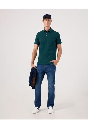 Polo  Para Hombre Cuello Maquina Con Bolsillo Color Azul Marca Patprimo #44112427