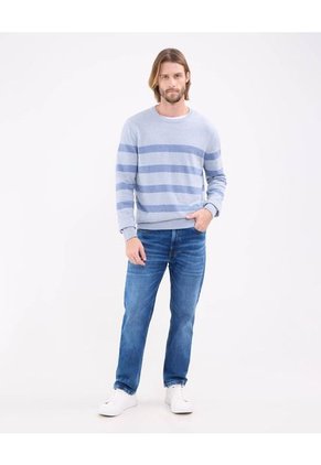 Saco Para Hombre Cuello Redondo Color Azul Marca Patprimo #44330229
