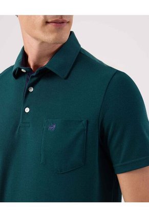 Polo  Para Hombre Cuello Maquina Con Bolsillo Color Azul Marca Patprimo #44112427