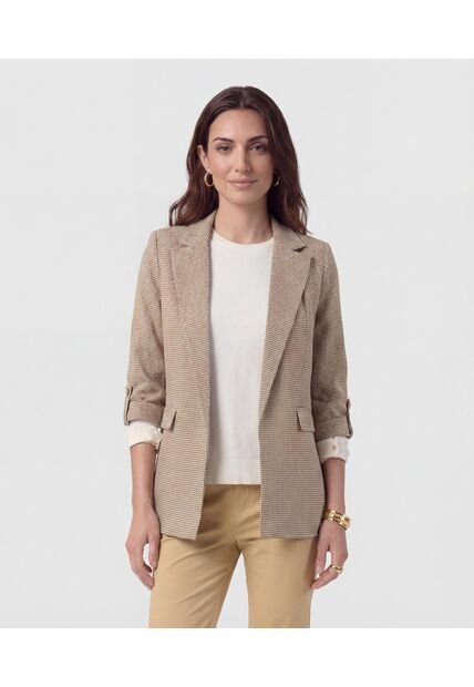 Chaqueta  Para Mujer Blazer Color Café Marca Patprimo #30080606