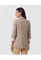 Chaqueta  Para Mujer Blazer Color Café Marca Patprimo #30080606 de Patprimo