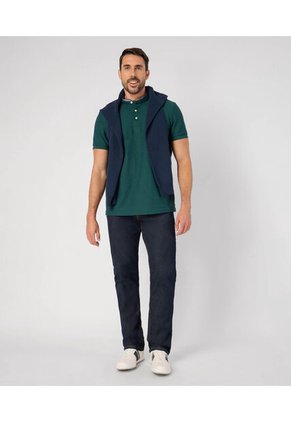 Polo  Para Hombre Cuello Mao Con Bolsillo Color Verde Marca Patprimo #44112744