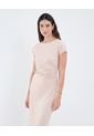Vestido Para Mujer M/C Medio Color Beige Marca Patprimo #30171066 de Patprimo