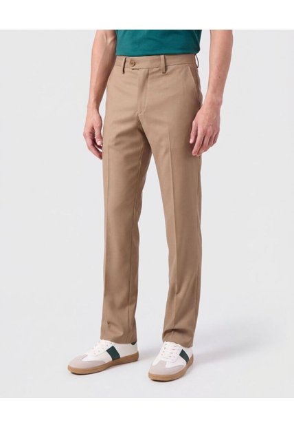Pantalón Casual Regular Fit Estilo Chino Hombre  Para Hombre Café Patprimo
