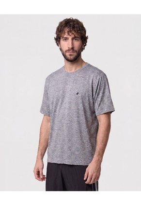 Camiseta Deportiva Para Hombre De Tejido Texturizado Para Hombre Gris Patprimo