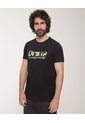 Camiseta Con Screen  Para Hombre Negro Patprimo de Patprimo
