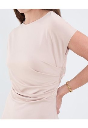 Vestido Para Mujer M/C Medio Color Beige Marca Patprimo #30171066