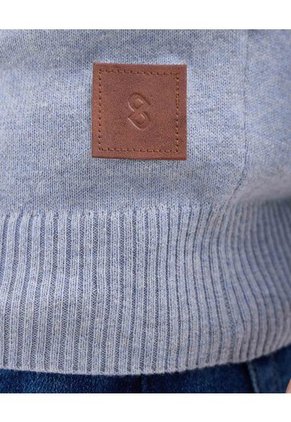 Saco Para Hombre Cuello Redondo Color Azul Marca Patprimo #44330229