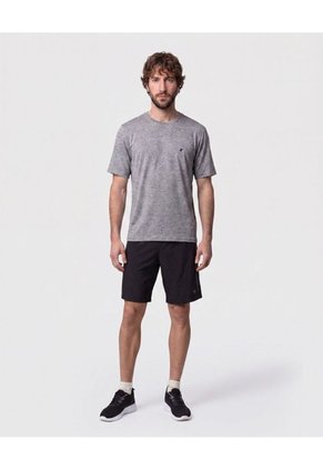 Camiseta Deportiva Para Hombre De Tejido Texturizado Para Hombre Gris Patprimo