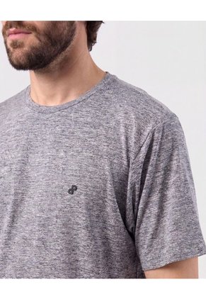 Camiseta Deportiva Para Hombre De Tejido Texturizado Para Hombre Gris Patprimo