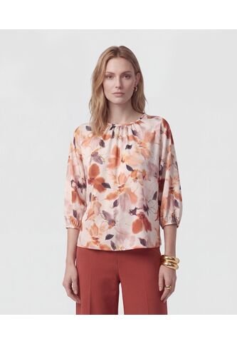 Blusa  Para Mujer Manga 3/4 Color Naranja Marca Patprimo #30127831 Patprimo