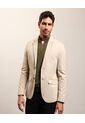 Blazer Clasico   Para Hombre Beige Patprimo de Patprimo