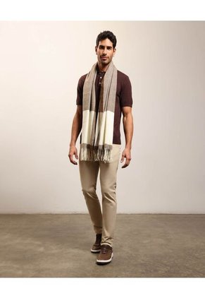 Polo De Punto Manga Corta Estilo Clásico   Para Hombre Café Patprimo