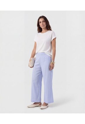 Blusa  Para Mujer Manga Corta Color Blanco Marca Patprimo #30127812