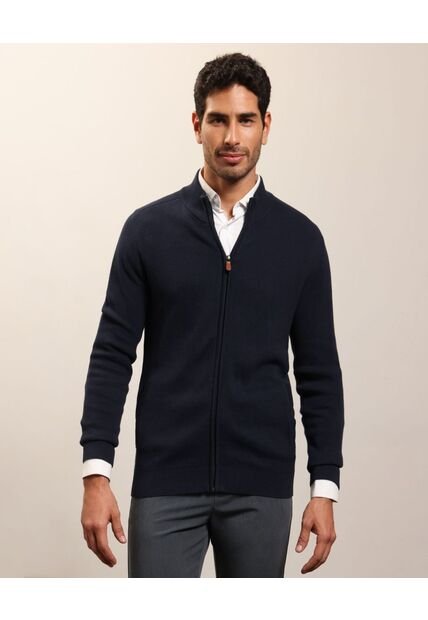Buzo Con Cremallera Frontal   Para Hombre Azul Patprimo