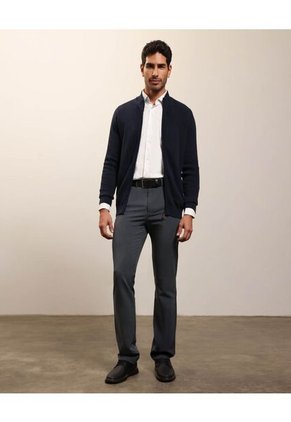 Buzo Con Cremallera Frontal   Para Hombre Azul Patprimo