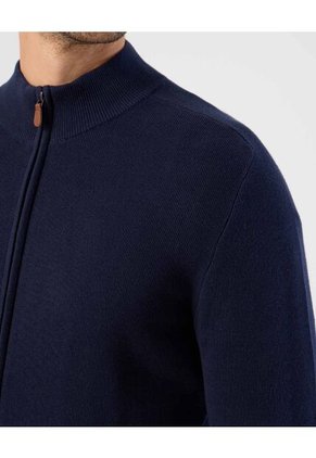Buzo Con Cremallera Frontal   Para Hombre Azul Patprimo