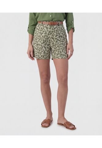 Bermuda  Para Mujer Regular Corto Color Verde Marca Patprimo #30107826 Patprimo