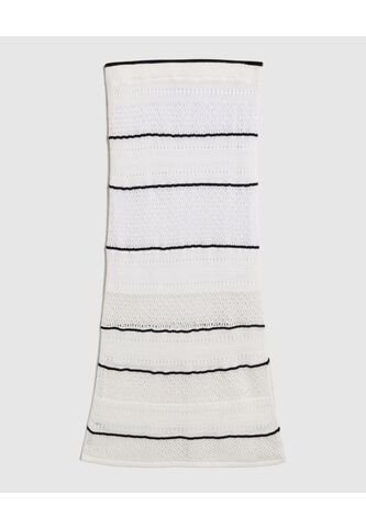 Falda  Para Mujer Largo Color Blanco Marca Patprimo #30140417 Patprimo