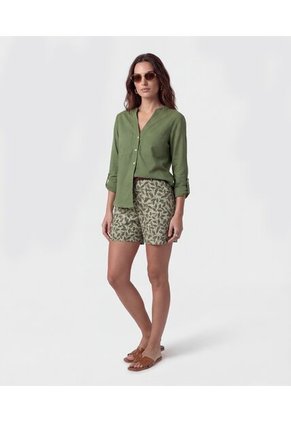 Bermuda  Para Mujer Regular Corto Color Verde Marca Patprimo #30107826