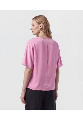 Blusa Para Mujer Manga 3/4 Color Rosa Marca Patprimo #30128578