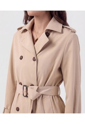 Chaqueta Para Mujer Trench Color Beige Marca Patprimo #30080620