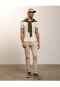 Polo  Para Hombre Cuello Tejido Sin Bolsillo Color Beige Marca Patprimo #44117242 de Patprimo