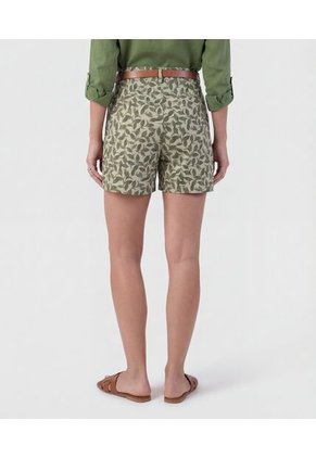 Bermuda  Para Mujer Regular Corto Color Verde Marca Patprimo #30107826