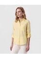 Camisa  Para Mujer Manga Larga Color Amarillo Marca Patprimo #30019629 de Patprimo