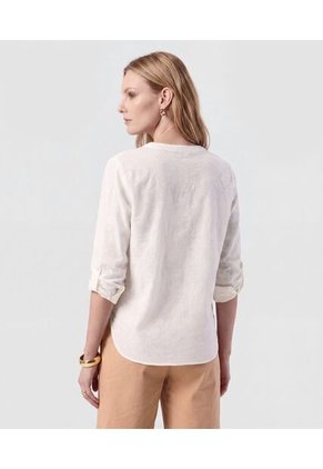 Blusa  Para Mujer Manga Larga Color Blanco Marca Patprimo #30127814