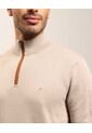 Saco  Para Hombre Cuello Alto O Cuello Tortuga Color Beige Marca Patprimo #44330243 de Patprimo