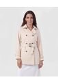 Chaqueta  Para Mujer Trench Color Crema Marca Patprimo #30080620 de Patprimo