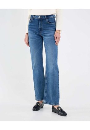 Jean Para Mujer Straight Color Azul Marca Patprimo #30160480
